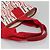 Valentino Tote Bag aus Canvas Rot Auth bs28967 - Ansicht 7