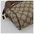 Borsa Sherry Line GG Supreme Web di GUCCI in PVC Beige e Oro 001 56 6472 Auth ep10466 D'oro - vista 15