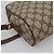 Borsa Sherry Line GG Supreme Web di GUCCI in PVC Beige e Oro 001 56 6472 Auth ep10466 D'oro - vista 17