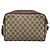 Borsa Sherry Line GG Supreme Web di GUCCI in PVC Beige e Oro 001 56 6472 Auth ep10466 D'oro - vista 2