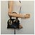 Bolso FENDI de piel charol 2way Negro Oro Auth ti3390 Dorado - vista 23