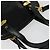 Bolso FENDI de piel charol 2way Negro Oro Auth ti3390 Dorado - vista 6