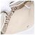 Pochette Accessorio Salvatore Ferragamo PVC Beige Argento Auth BA5509 - vista 11