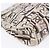 Pochette Accessorio Salvatore Ferragamo PVC Beige Argento Auth BA5509 - vista 16