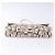 Pochette Accessorio Salvatore Ferragamo PVC Beige Argento Auth BA5509 - vista 5