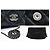 Wallet On Chain CHANEL Cartera de cadena de piel de ternera granulada negra WOC Negro - vista 7
