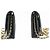 Wallet On Chain CHANEL Cartera con cadena de piel de ternera granulada negra Negro - vista 5