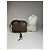 Ophidia Vintage Gucci Monogram Ledertasche Braun Grau - Ansicht 15