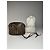 Ophidia Vintage Gucci Monogram Ledertasche Braun Grau - Ansicht 2