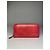 Vintage Dior Patent Leather Monogram Zippy Wallet Red - view 10