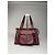 Céline Vintage Celine Polyester-Leder Tasche lila - Ansicht 8