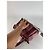 Céline Vintage Celine Polyester-Leder Tasche lila - Ansicht 9