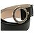 Bulgari Bvlgari B.zero1 Herren-Gürtel Schwarz Silber - Ansicht 5