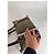 Vintage Gucci Monogram Handtasche Beige Braun - Ansicht 14
