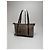 Vintage Gucci Monogram Handtasche Beige Braun - Ansicht 6