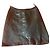 Minifalda Loewe de piel de cordero negra Negro