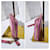 MCM Visetos Zip Around Wallet Pink  - view 8