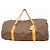 Sac Polochon Boston Monogram Louis Vuitton Marron