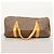 Sac Polochon Boston Monogram Louis Vuitton Marron - vue 20