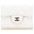 Cartera tri-fold Matelassé Chanel Blanco