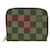 Louis Vuitton Damier Zippy Coin Purse Brown Plastic  ref.2499857