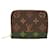 Louis Vuitton Monogram Zippy Coin Purse Brown Leather Plastic  ref.2499859