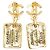 Orecchini Swing Chanel Coco Marchio 31 Rue Cambon Parigi D'oro - vista 2