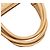 Chanel Cambon Ligne Flat Tote aus gestepptem Lammleder Beige - Ansicht 10