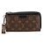Cartera Zippy Dragonne Monogram Macassar Louis Vuitton Castaño Negro Monograma