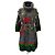 Autre Marque Kansai Yamamoto Wollstrickkleid Geometrisches Muster Mehrfarben