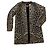 Abrigo Roberto Cavalli Estampado Leopardo Viscosa Estampado de leopardo