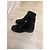 Botas de tweed azul marino Chanel - vista 4