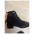 Botas de tweed azul marino Chanel - vista 8