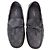 Mocassins gris monogramme Louis Vuitton