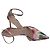 Stuart Weitzman Stuart 85 Zapatos de Tacón con Correa Acuarela en Satén Multicolor - vista 8