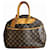 Louis Vuitton Deauville Monogram Handbag Brown Cloth  ref.2500528