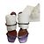 Mule Amina Muaddi Gilda in pelle viola 39 Porpora