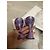 Mule Amina Muaddi Gilda in pelle viola 39 Porpora - vista 4