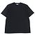 T-shirt in cotone con logo Burberry ricamato e patch Cavaliere Equestre Nero