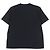 T-shirt in cotone con logo Burberry ricamato e patch Cavaliere Equestre Nero - vista 3