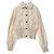 Giacca esterna in cotone Crudecell di Hermès Beige Crudo