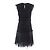 Vestido de seda Little Black Dress de Chanel Negro - vista 3