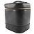 Vanity Beauty case vintage Chanel in pelle alta Nero - vista 2