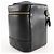 Vanity Beauty case vintage Chanel in pelle alta Nero - vista 3