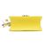 Executive Chanel Borsa a soffietto in pelle di vitello chevron piccola Giallo - vista 5