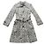 Gabardina Marc Jacobs de algodón con estampado de cebra Negro Blanco