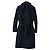 Trench Ralph Lauren Blu Notte Seta e Poliestere Blu navy Blu scuro