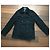 Abrigo Ralph Lauren de algodón vaquero negro con cuello de terciopelo - vista 2