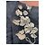 Giacca Kimono Kenzo in lana grigio scuro e oro Grigio antracite Gold hardware - vista 16