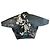 Giacca Kimono Kenzo in lana grigio scuro e oro Grigio antracite Gold hardware - vista 2
